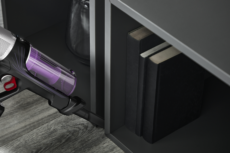 Rowenta rh2038 x-force flex stick vacuum 3 power settings 45 min 0.4 l black-null