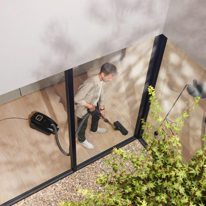 Miele guard l1 allfloor ηλεκτική κυλινδρική σκούπα 890w με σακούλα 3.5l, πέλμα allfloor & dynamicdrive μαύρο obsidian, , medium-null