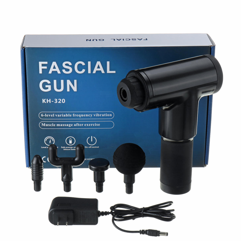 Fascial gun kh-320 muscle massager με 6 ρυθμιζόμενα επίπεδα ταχύτητας, , medium image number null