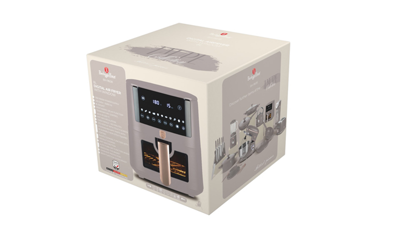 Berlinger haus Air fryer 8l matt taupe bh-9608, , medium-null