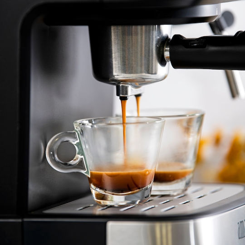 Izzy amalfi iz-6004 αυτόματη μηχανή espresso 1000w πίεσης 20bar μαύρη, , medium-null