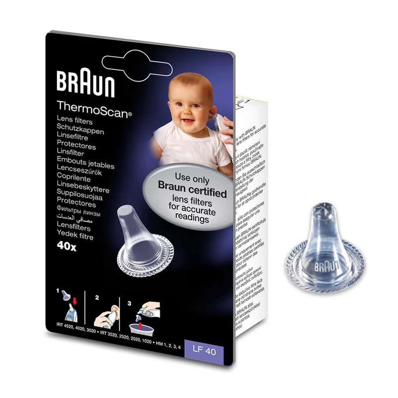 Braun lf40 thermoscan hygiene cap 40pcs, , medium image number null