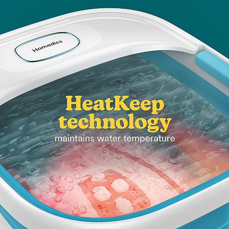 Homedics foot spa collapsible & heat keep fb-70bl, , medium-null