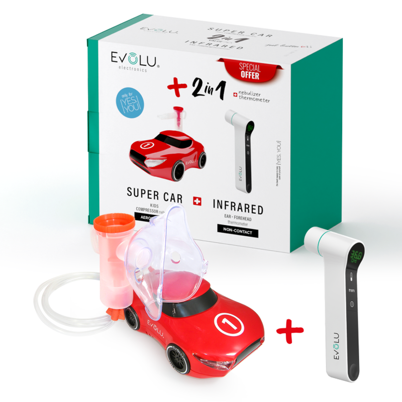 Evolu super car nebulizer & infared, thermometer, , medium image number null