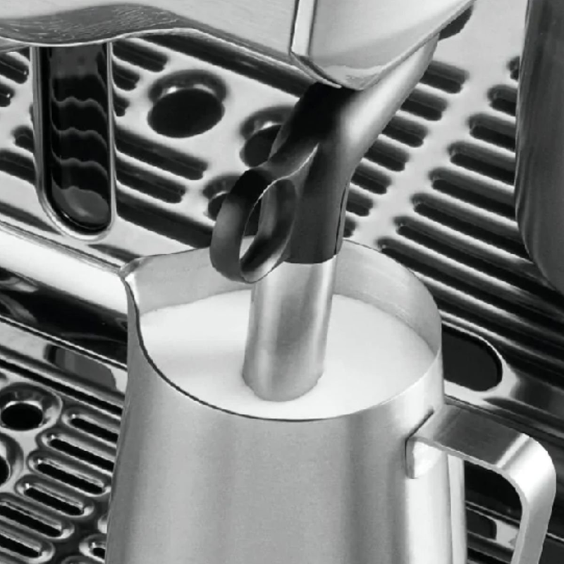 Sage the bambino plus premium μηχανή espresso 1600w 12 bar με αφαιρούμενο δοχείο νερού 1.9l, auto milq & σε 3” θέρμανση, μαύρο, , medium-null