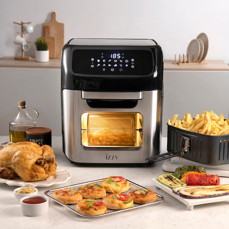 Product image: Izzy 224050 iz-8205 Air fryer 12lt ασημί, , medium-null