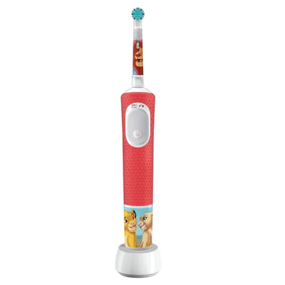 Oral-b pro kids electric toothbrush lion king edition with case, Red, medium
