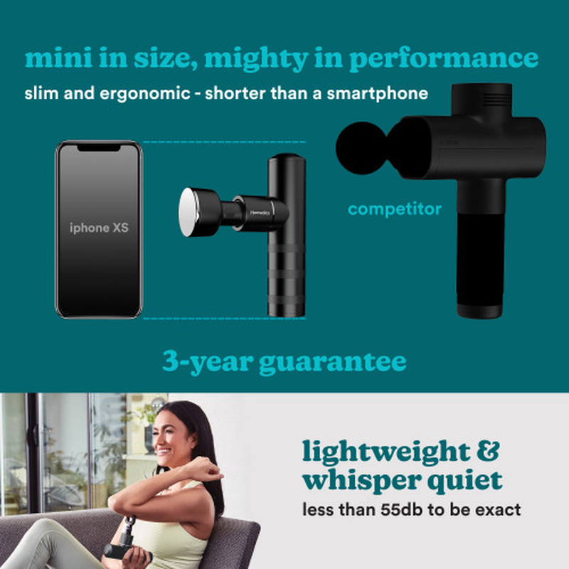Homedics massage gun myti anthracite hhp-65gm, , medium image number null