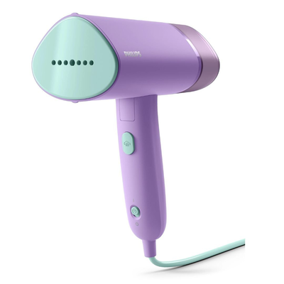 Philips series 3000 χειροκίνητη συσκευή ατμού 1000w, 20gr/λεπτό, πτυσσόμενη & συμπαγής sth3010/30, , medium