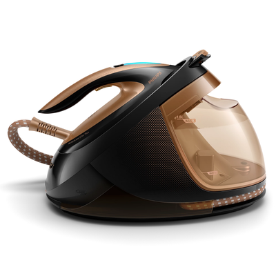 Philips perfectcare elite plus επαγγελματικό σύστημα σιδερώματος 8β 2700w 1.8l με τεχνολογία optimaltemp & έξυπνη παροχή ατμού dynamiq χρώμα bronze gc9682/80, , medium
