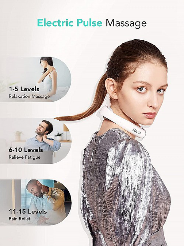 Skg neck massager 4 modes k5 pro, , medium-null