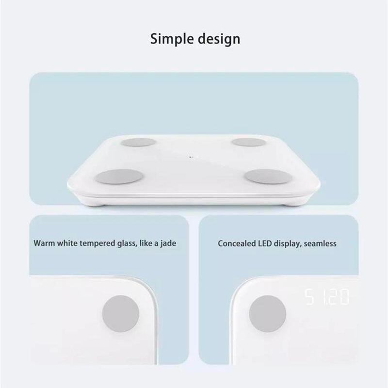 Product image: Xiaomi mi nun4048gl digital scale body composition white, , medium-null