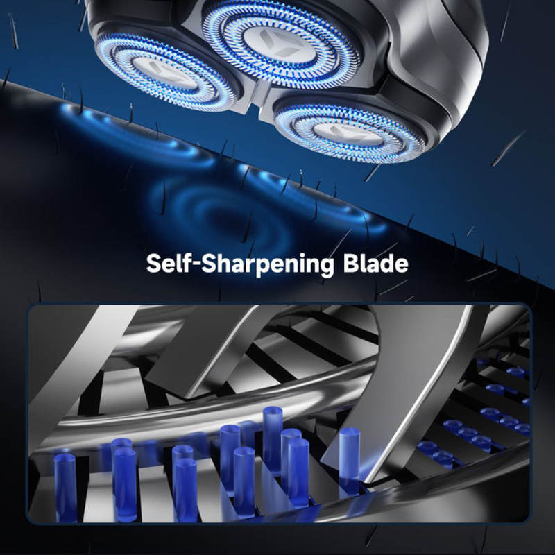 Product image: Enchen blackstone max αδιάβροχη ξυριστική μηχανή με περιστρεφόμενη κεφαλή 3d, aδιάβροχ, Type-C φόρτιση & έως 70 λεπτά λειτουργίας, , medium-null