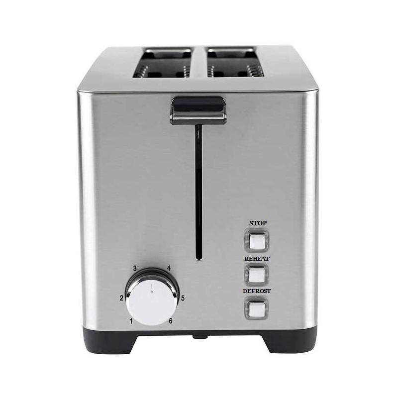 Matestar platinum toaster 1400w plm-60d4, , medium-null