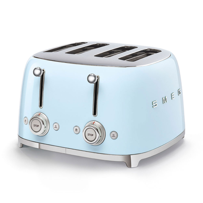 Smeg 50's toaster 4 slices - pastel blue