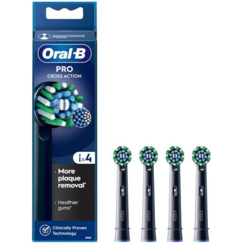 Oral-b cross action ανταλλακτικες κεφαλες 4τμχ-null