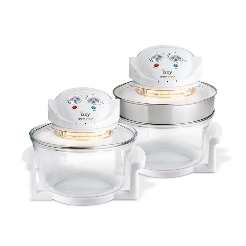 Izzy ac2 green oven+ multi φουρνάκι ρομπότ 17lt με λάμπα αλογόνου, , medium-null