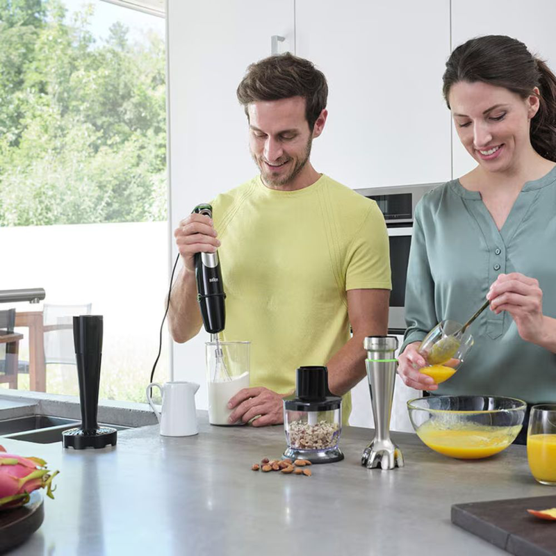 Product image: Braun multiquick 9 mq9 ραβδομπλέντερ 1200w με activeblade, smartspeed & πλήρες σετ προσαρμογέων, mq9147x, , medium-null