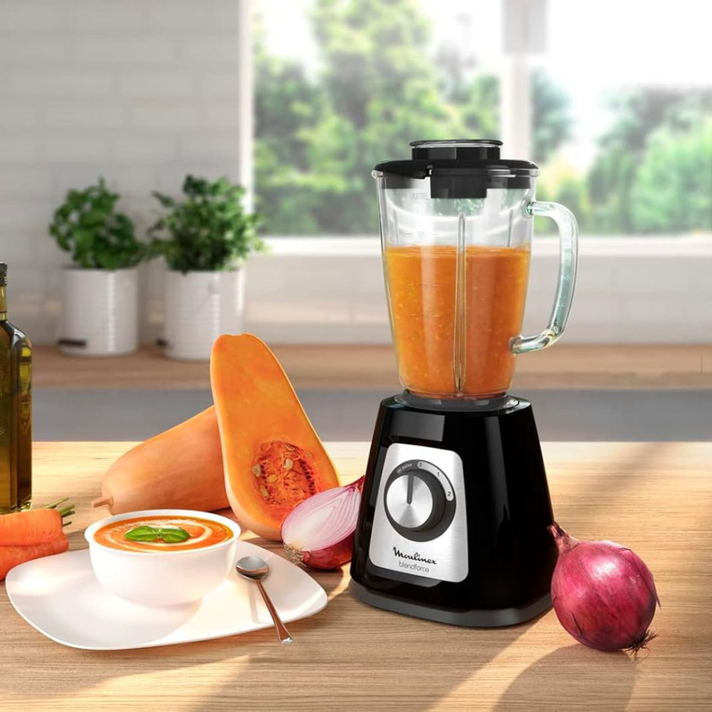 Moulinex blendforce &mu;&pi;&lambda;έ&nu;&tau;&epsilon;&rho; 800w &gamma;&iota;&alpha; smoothies &mu;&epsilon; &gamma;&upsilon;ά&lambda;&iota;&nu;&eta; &kappa;&alpha;&nu;ά&tau;&alpha; 1.75l, 6 &lambda;&epsilon;&pi;ί&delta;&epsilon;&sigmaf;, 2 &tau;&alpha;&chi;ύ&tau;&eta;&tau;&epsilon;&sigmaf; + &lambda;&epsilon;&iota;&tau;&omicron;&upsilon;&rho;&gamma;ί&alpha; pulse, &tau;&epsilon;&chi;&nu;&omicron;&lambda;&omicron;&gamma;ί&alpha; powelix & smart lock lm435810, , medium-null