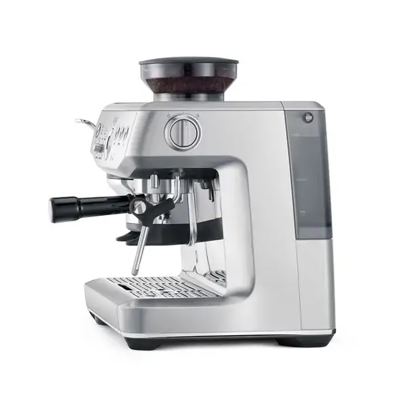 Sage ses876bss4guk1 espresso &mu;&eta;&chi;&alpha;&nu;ή 1850w &pi;ί&epsilon;&sigma;&eta;&sigmaf; 15bar &gamma;&iota;&alpha; espresso &mu;&epsilon; &mu;ύ&lambda;&omicron; silver, , medium-null