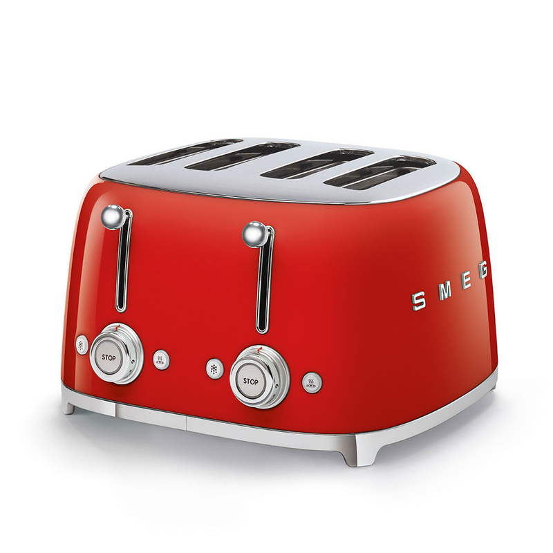 Smeg 50's toaster 4 slices - red image number null