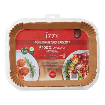 Izzy paper liners for Air fryer, , medium
