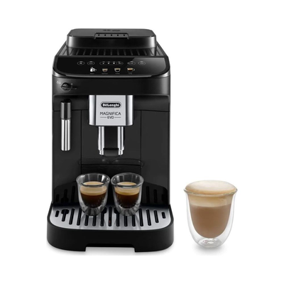 Delonghi ecam290.21.b αυτόματη μηχανή espresso 1450w πίεσης 15bar με μύλο άλεσης μαύρη, , medium