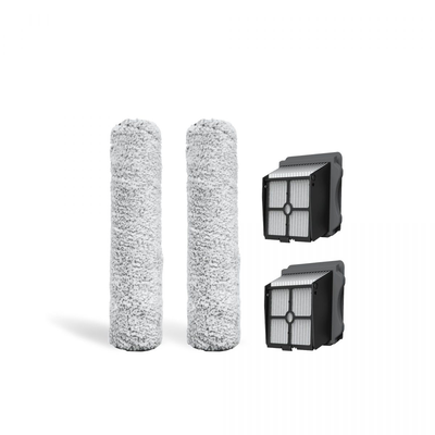 Tineco accessory – floor one s3 / breeze replacement brush roller kit-2x brush roller & 2x hepa assy