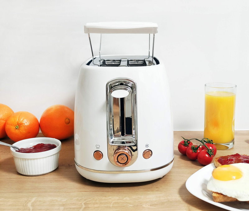 Blaupunkt toaster for 2 slices 33mm 900w tss802wh, , medium-null