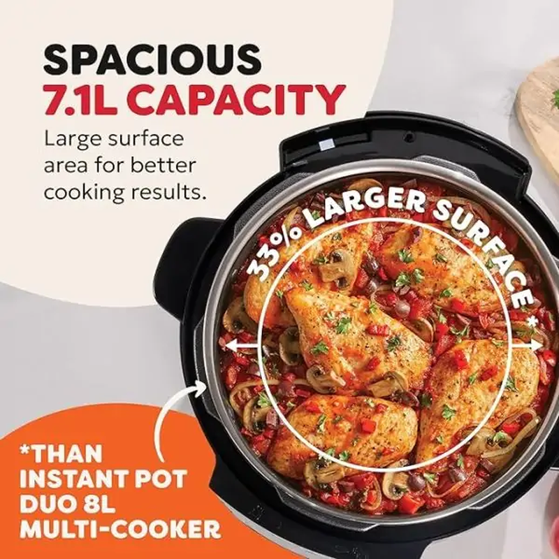 Instant pot classic xl 7.1l multi-cooker 140001901-null