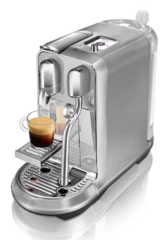 Nespresso creatista plus espresso μηχανή 1300w πίεσης 19bar για espresso και lungo silver-null
