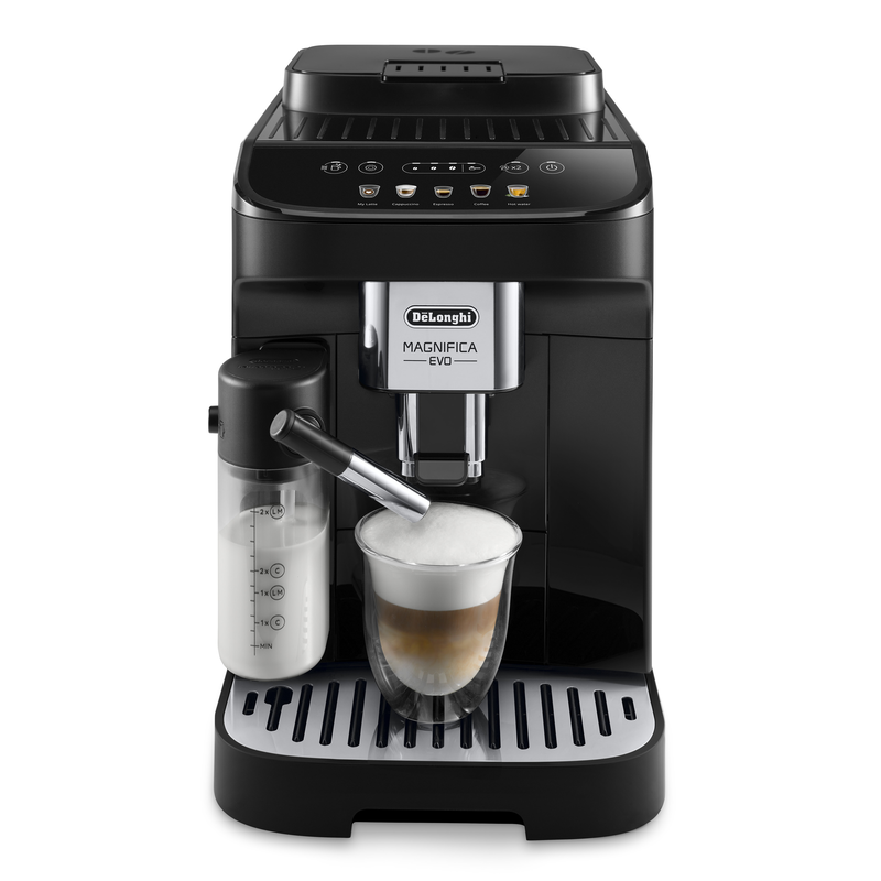 Delonghi faem magnifica evo espresso machine 1450w pressure 15bar for espresso and cappuccino black-null