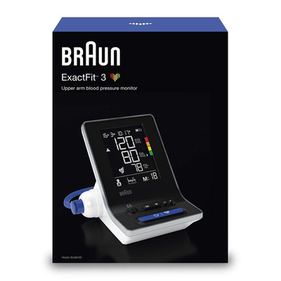Braun blood pressure monitor exactfit™ 3 bua6150we