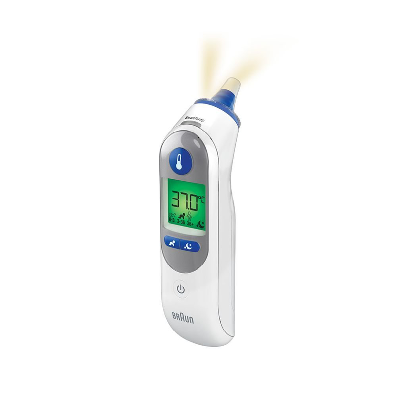 Product image: Braun thermoscan® 7+ ψηφιακό θερμόμετρο αυτιού, με τεχνολογία age precision® & νυχτερινή λειτουργία, , medium-null