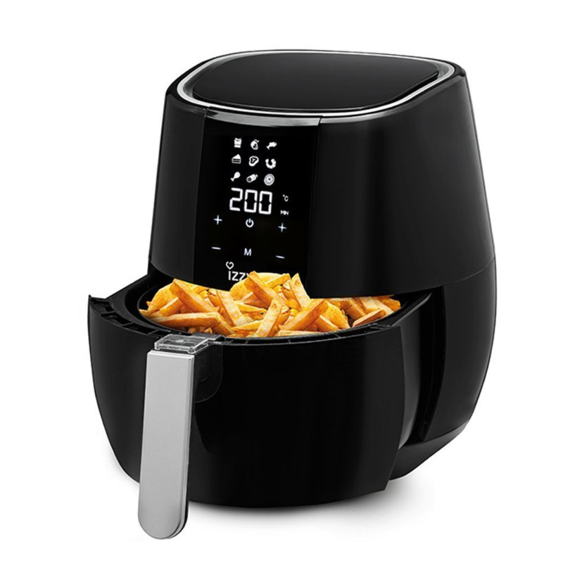 Izzy Air fryer digital display 4.5l black iz-8206, , medium-null
