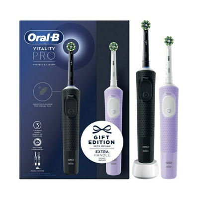Oral-b vitality pro protect x clean, διπλή συσκευασία για βαθύ & απαλό καθαρισμό με τεχνολογία 2d, , medium