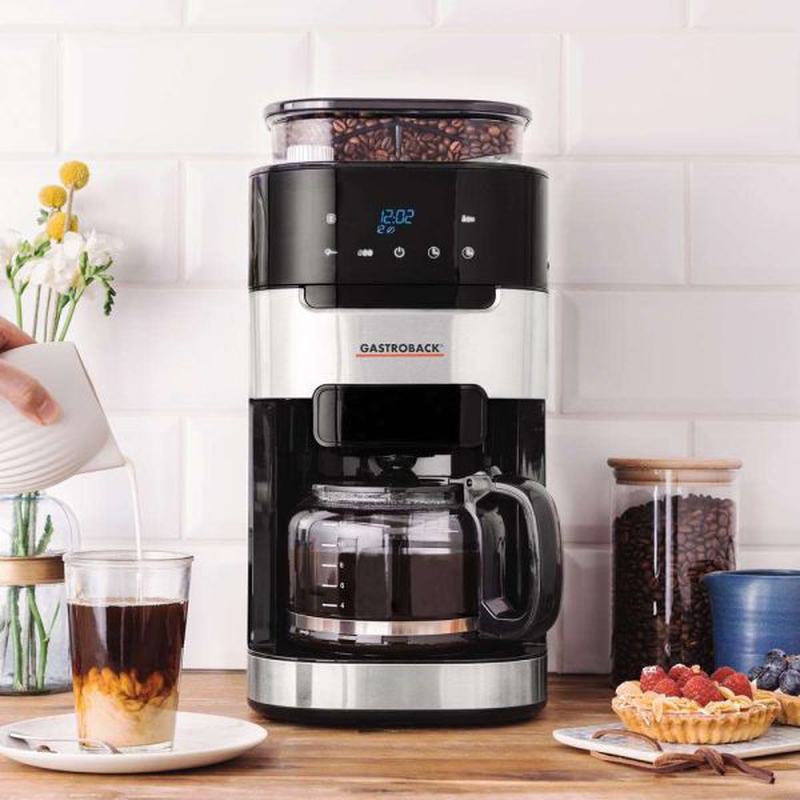 Gastroback coffee machine grind & brew pro, , medium image number null