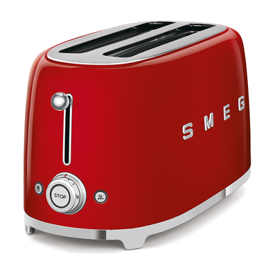 Smeg 50's toaster 2 extra-wide slots - red