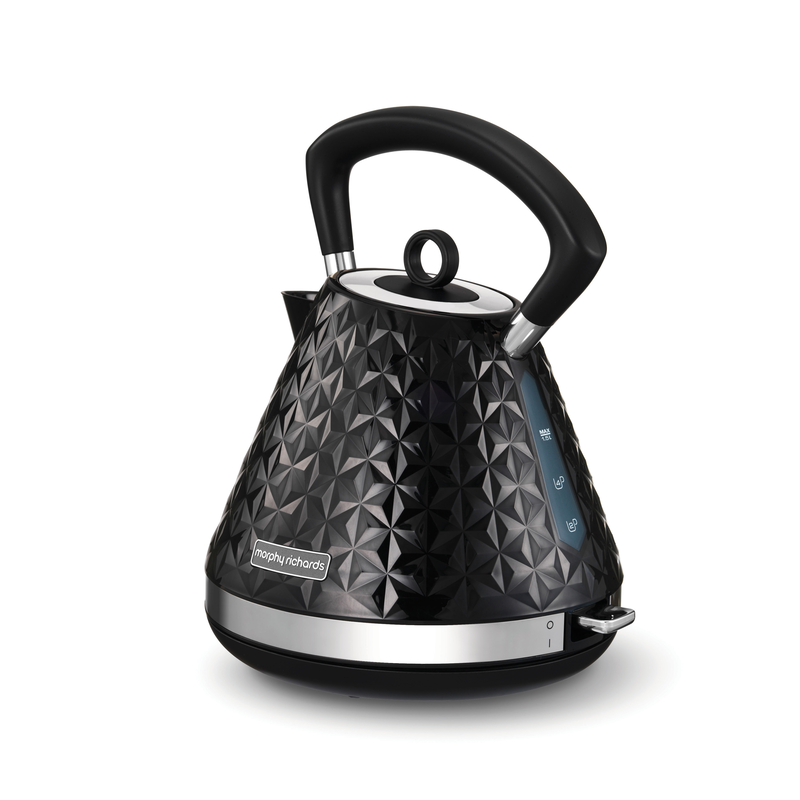 Morphy richards 108131 vector pyramid kettle 1.5l - black image number null