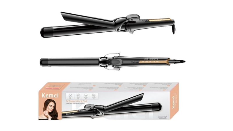 Kemei km-3139 professional hair curling iron, , medium-null