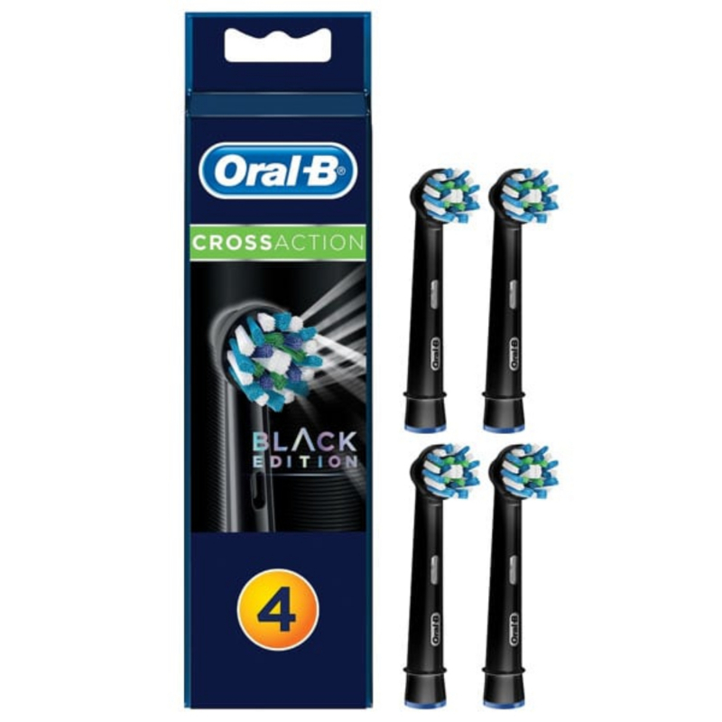 Oral-b cross action ανταλλακτικες κεφαλες 4τμχ-null