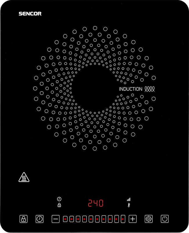 Sencor scp 3701 bk induction cooktop 2000w, , medium image number null