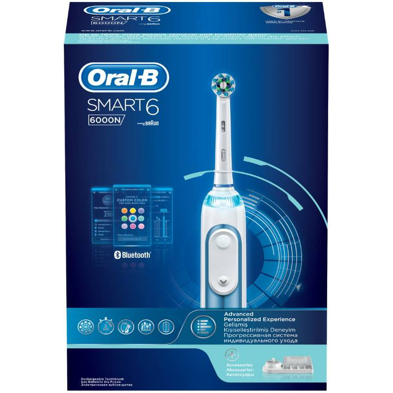 Oral b smart6 6000n electric toothbrush, , medium-null