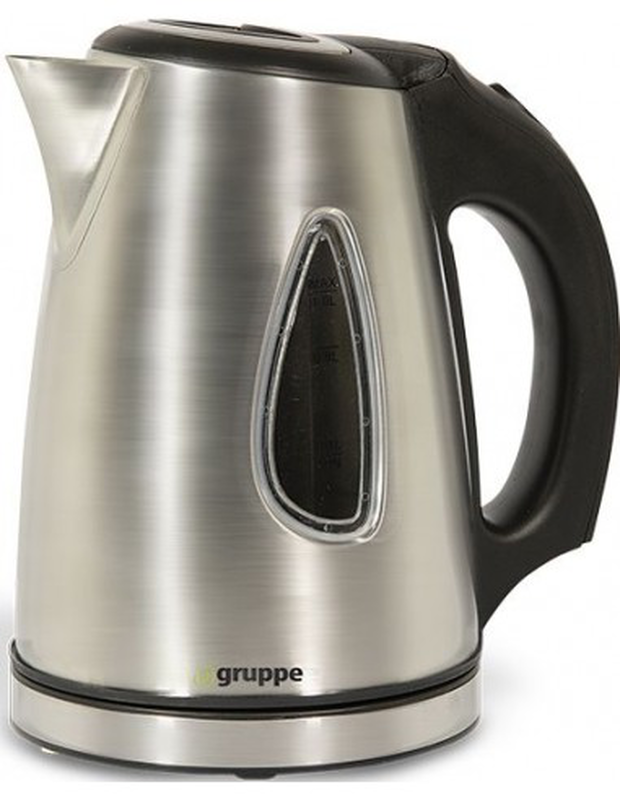 Gruppe kettle hhb1018  1lt 1630w black / silver, , medium-null