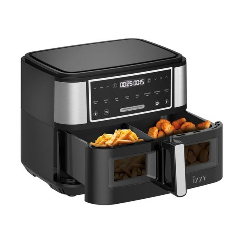 Izzy Air fryer 10l black iz-8225, , medium-null
