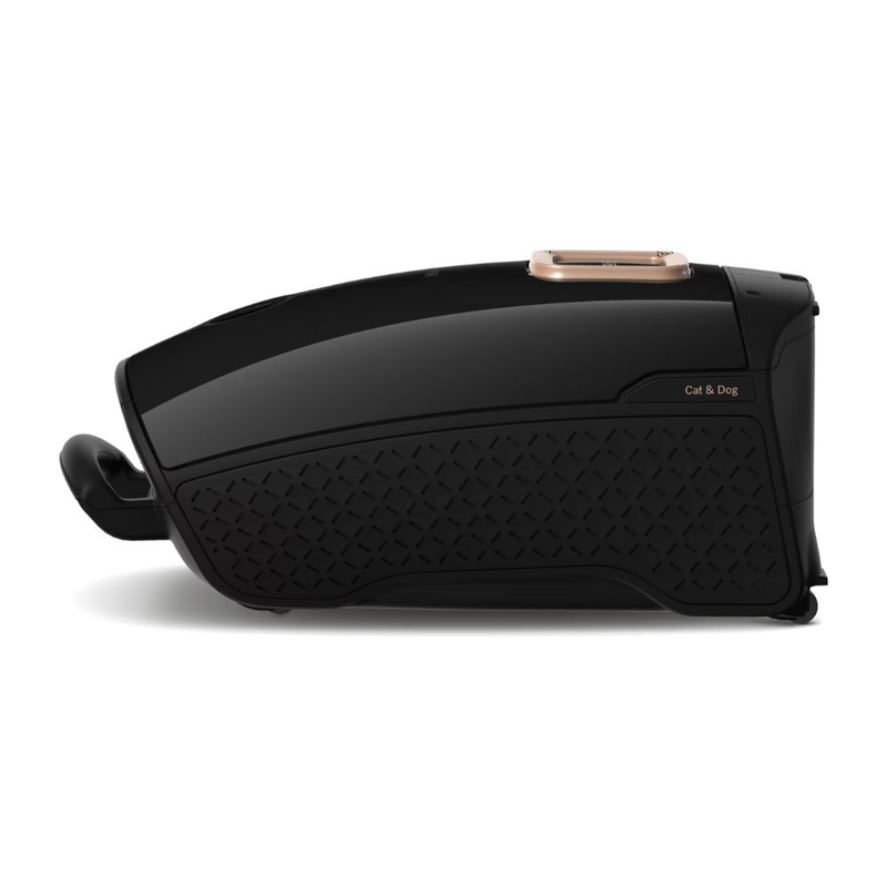 Miele guard l1 cat & dog flex ηλεκτρική κυλινδρική σκούπα 890w με σακούλα, powerline τεχνολογία & ειδικά αξεσουάρ για τρίχες κατοικίδιων μαύρο obsidian, , medium-null