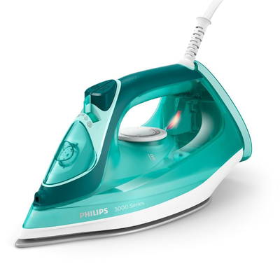 Philips 3000 series dst3030/70 steam iron 2400w with ceramic plate and continuous steam supply 40g/min, , medium