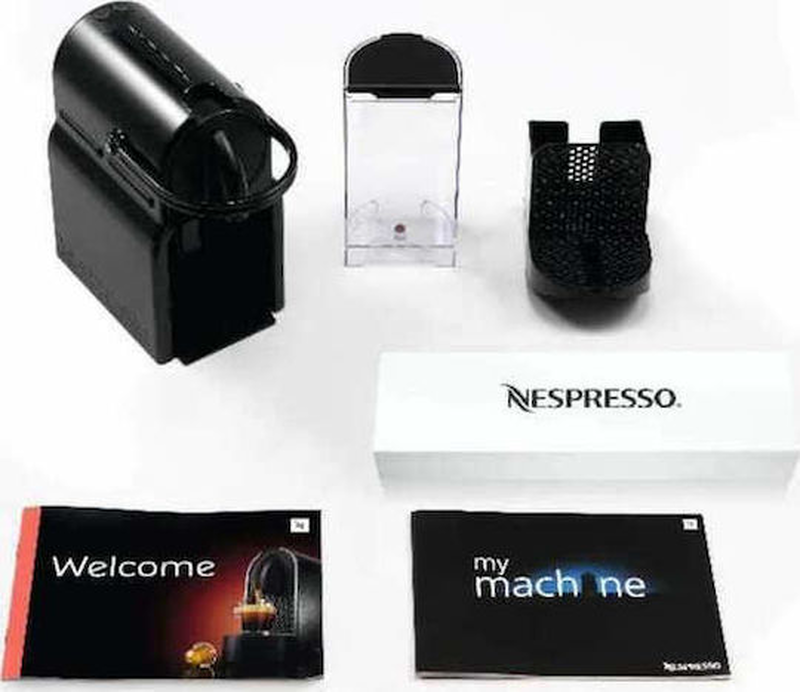 Nespresso&reg; original inissia en80.b delonghi black coffee machine, , medium-null