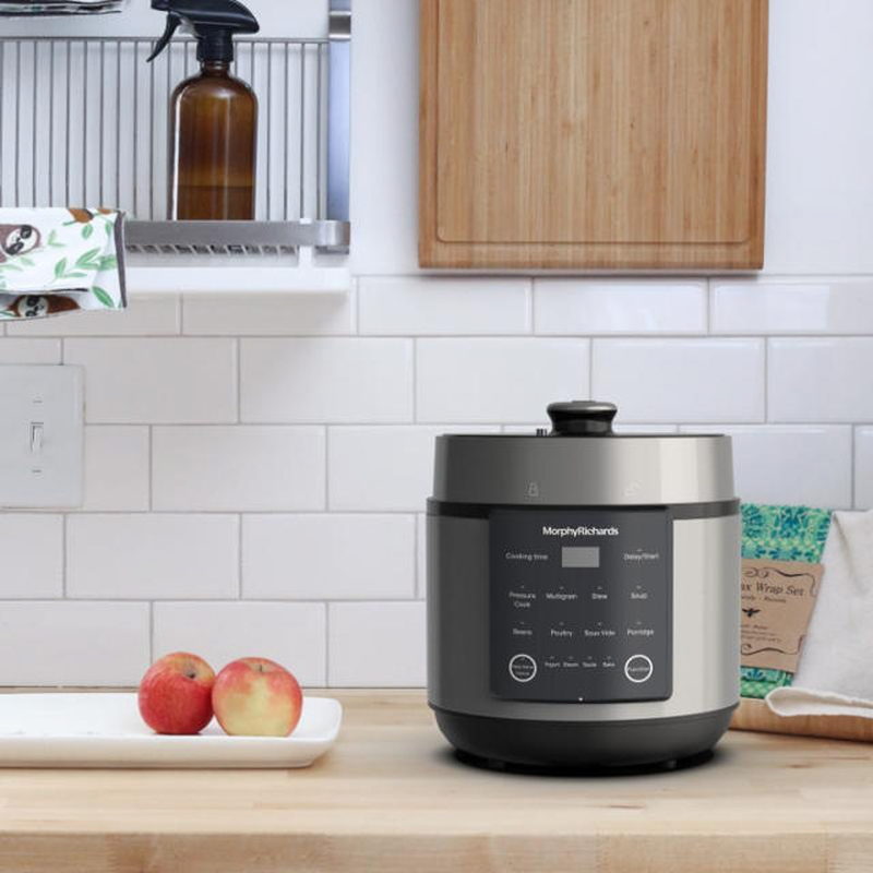 Morphy richards pressure cooker 6l grey 560006-null