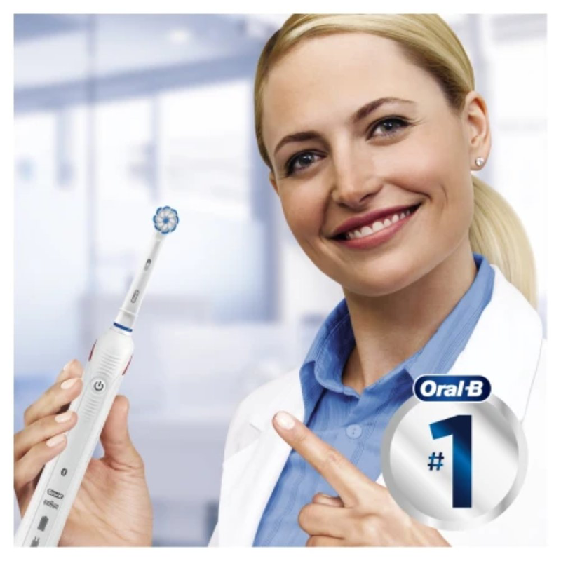 Product image: Oral-b pro 3 professional gum care, ηλεκτρική οδοντόβουρτσα με αισθητήρα πίεσης & bluetooth για προστασία ούλων, , medium-null